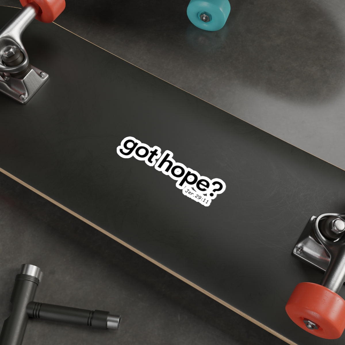 Got Hope Jeremiah 29:11 Die-Cut Sticker