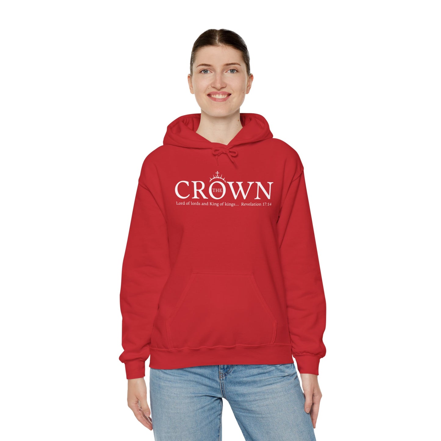 The Crown King of Kings, Lord of Lords Unisex Heavy Blend™ Hooded Sweatshirt
