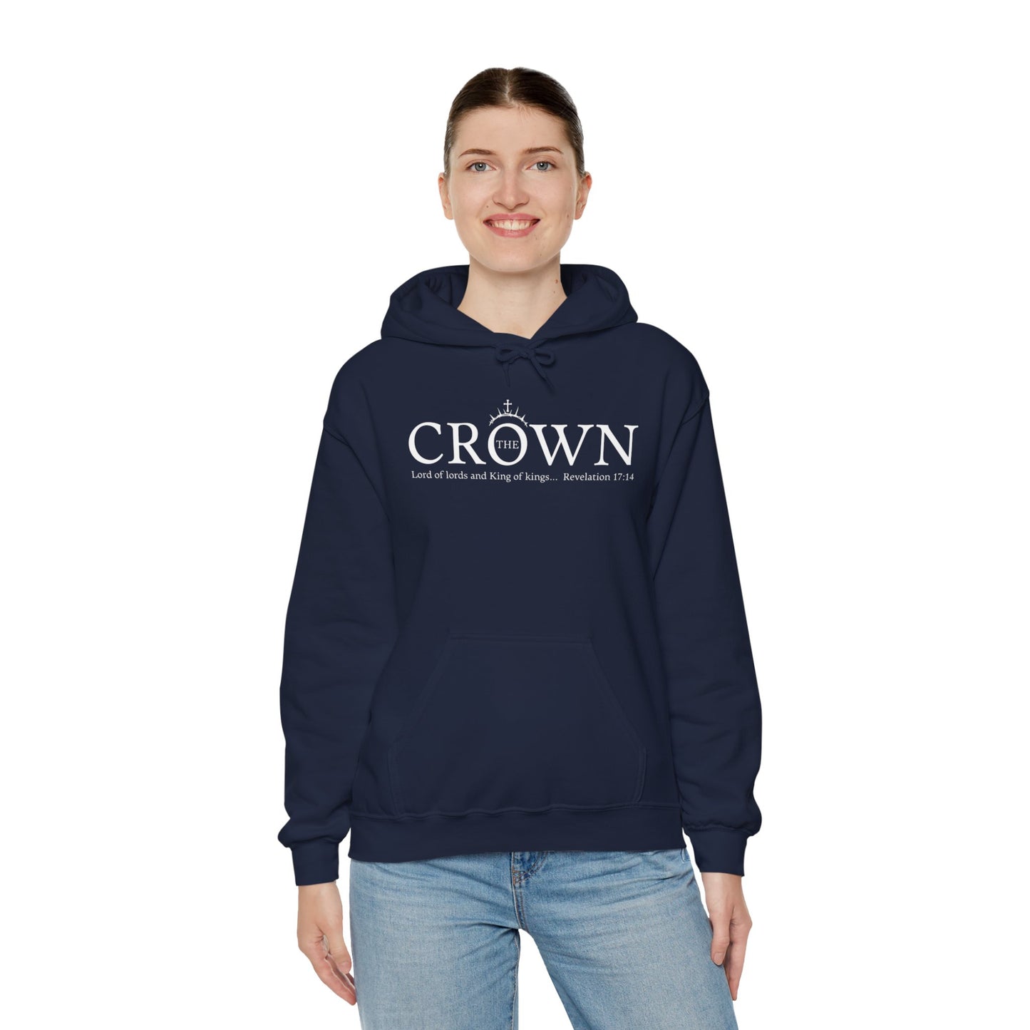 The Crown King of Kings, Lord of Lords Unisex Heavy Blend™ Hooded Sweatshirt
