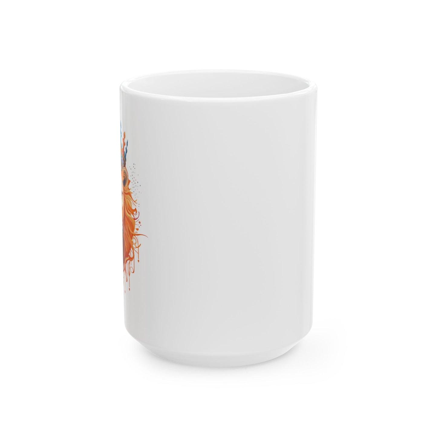 Watercolor Lion of Judah Mug 15oz