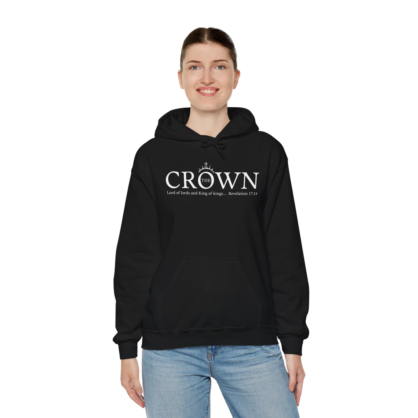 The Crown King of Kings, Lord of Lords Unisex Heavy Blend™ Hooded Sweatshirt