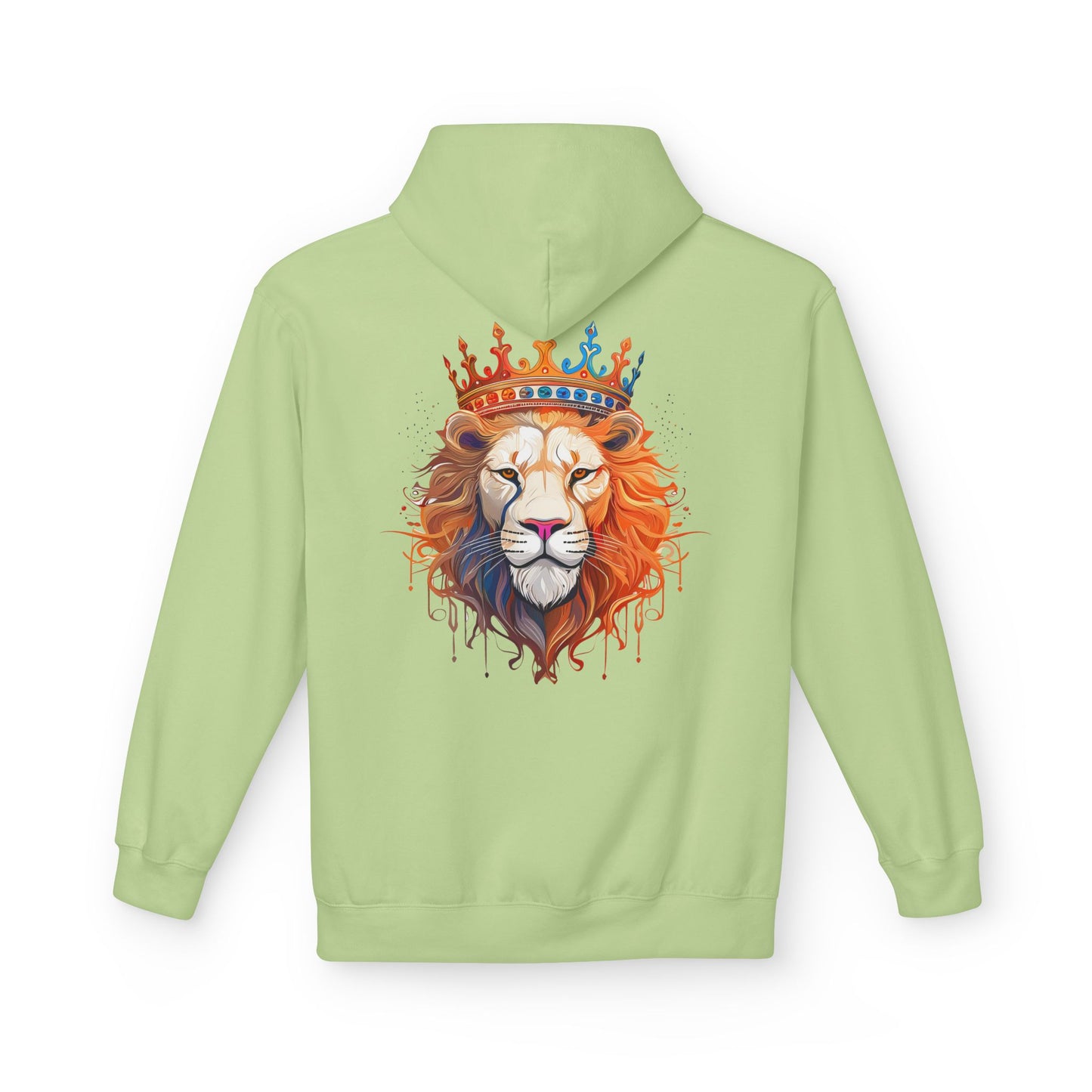 Watercolor Lion of Judah Graphic Hoodie