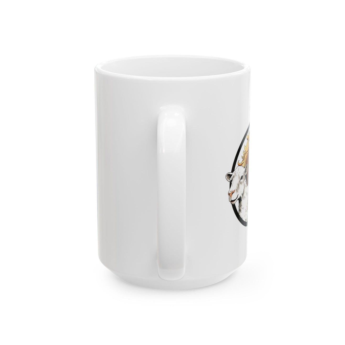 The Lion, The Lamb, The Sword - The Mug 15 oz