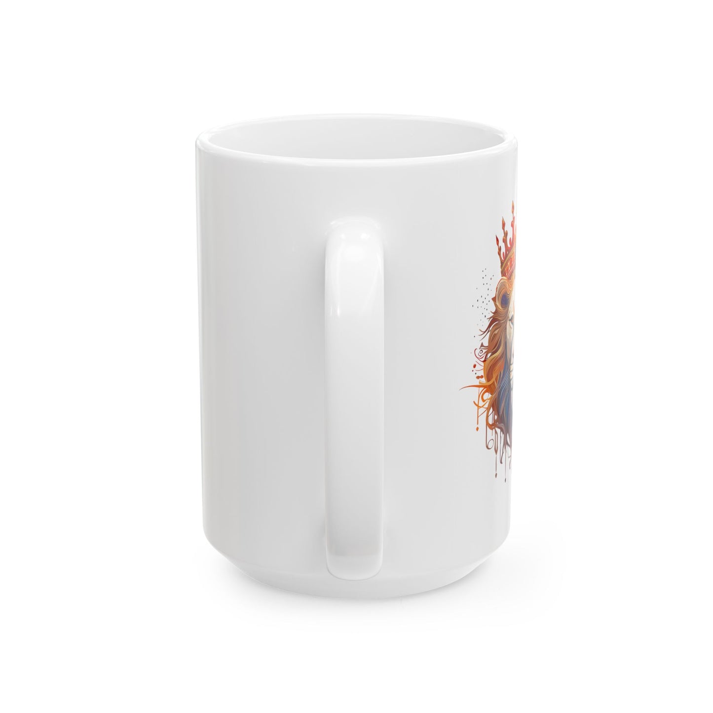 Watercolor Lion of Judah Mug 15oz