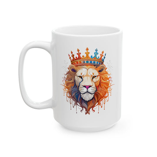Watercolor Lion of Judah Mug 15oz
